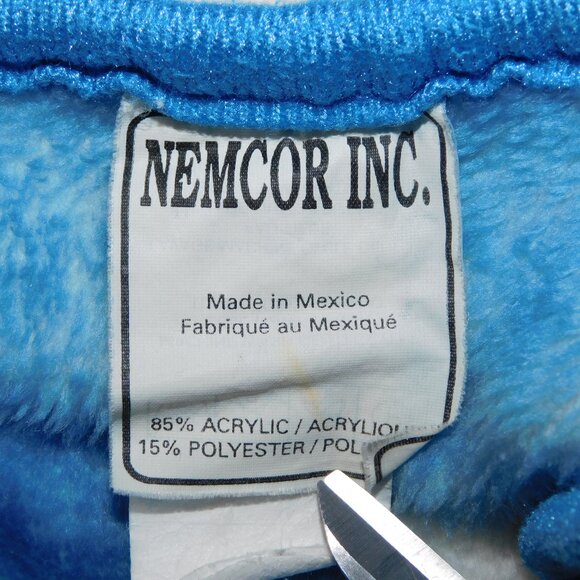 VTG Winnie the Pooh Friends Eeyore Piglet Tigger Fleece Blanket Large 41" x 50" - Picture 3 of 7